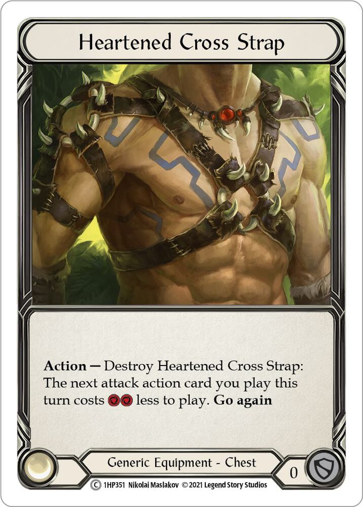 Heartened Cross Strap card image