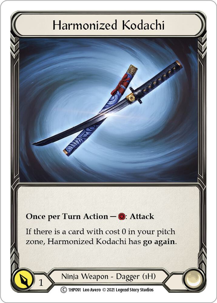 Harmonized Kodachi (1HP091) card image