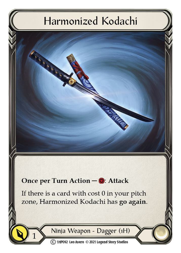Harmonized Kodachi (1HP092) card image