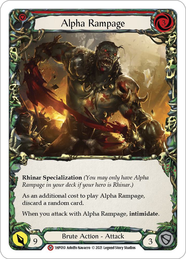 Alpha Rampage card image