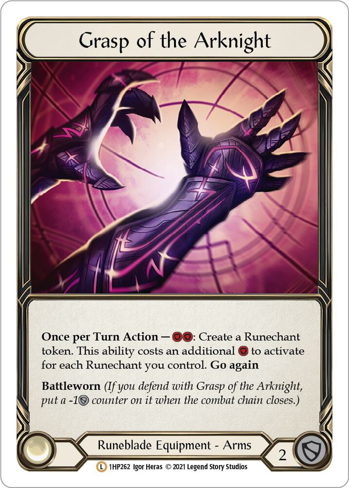 Grasp of the Arknight card image