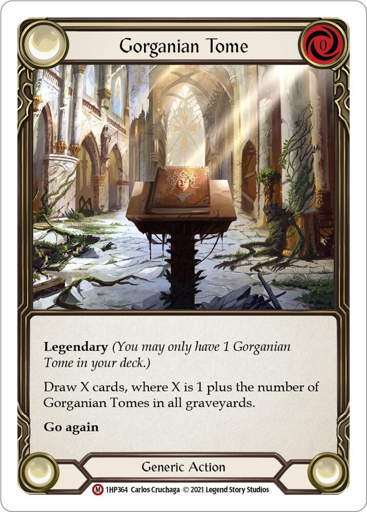 Gorganian Tome card image