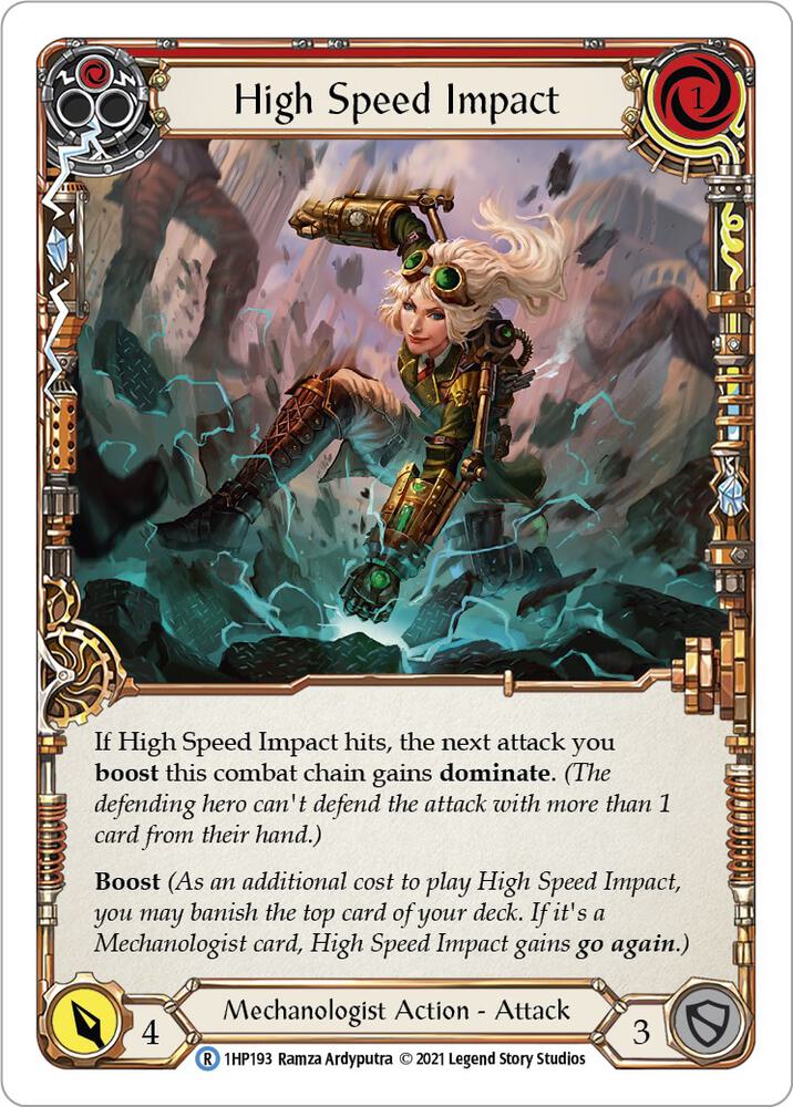 High Speed Impact (Red) card image