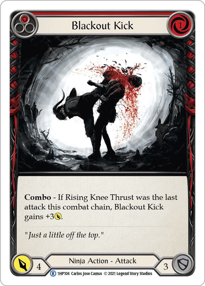 Blackout Kick (Red) card image