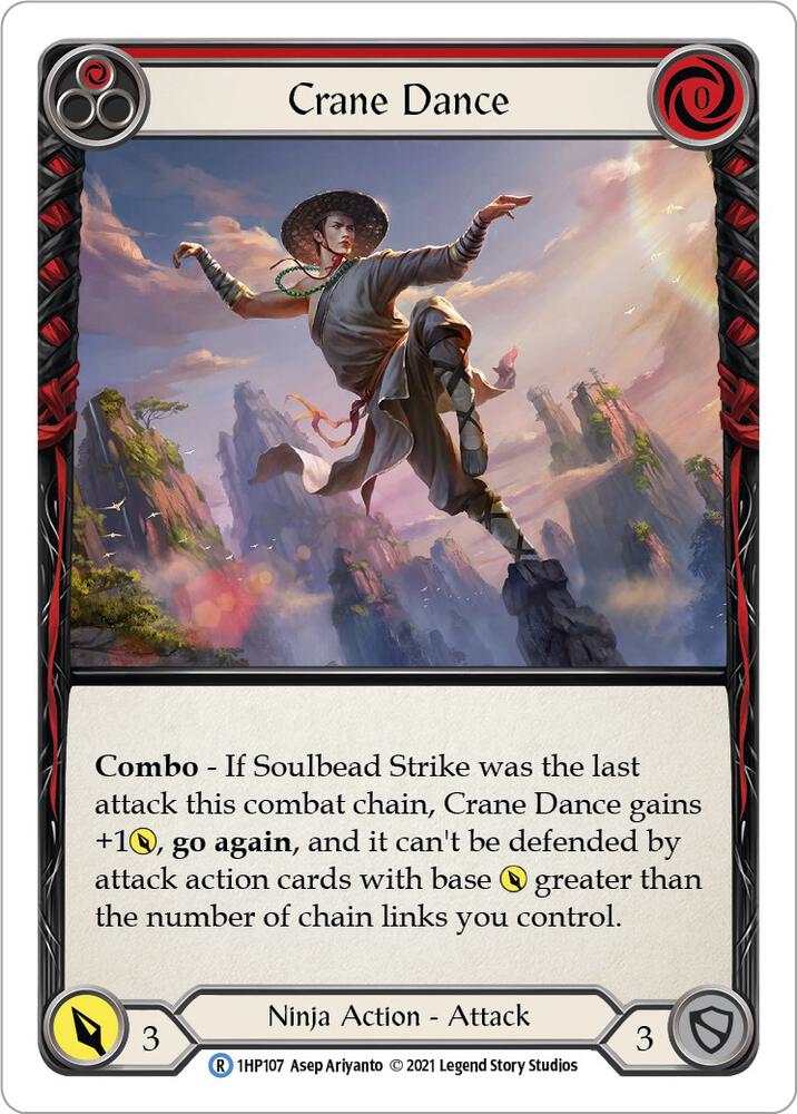 Crane Dance (Red) card image