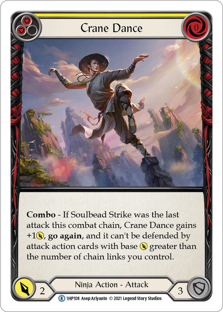 Crane Dance (Yellow) card image
