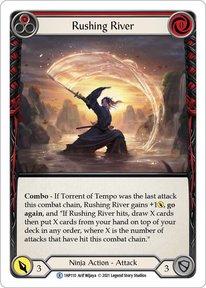 Rushing River (Red) card image