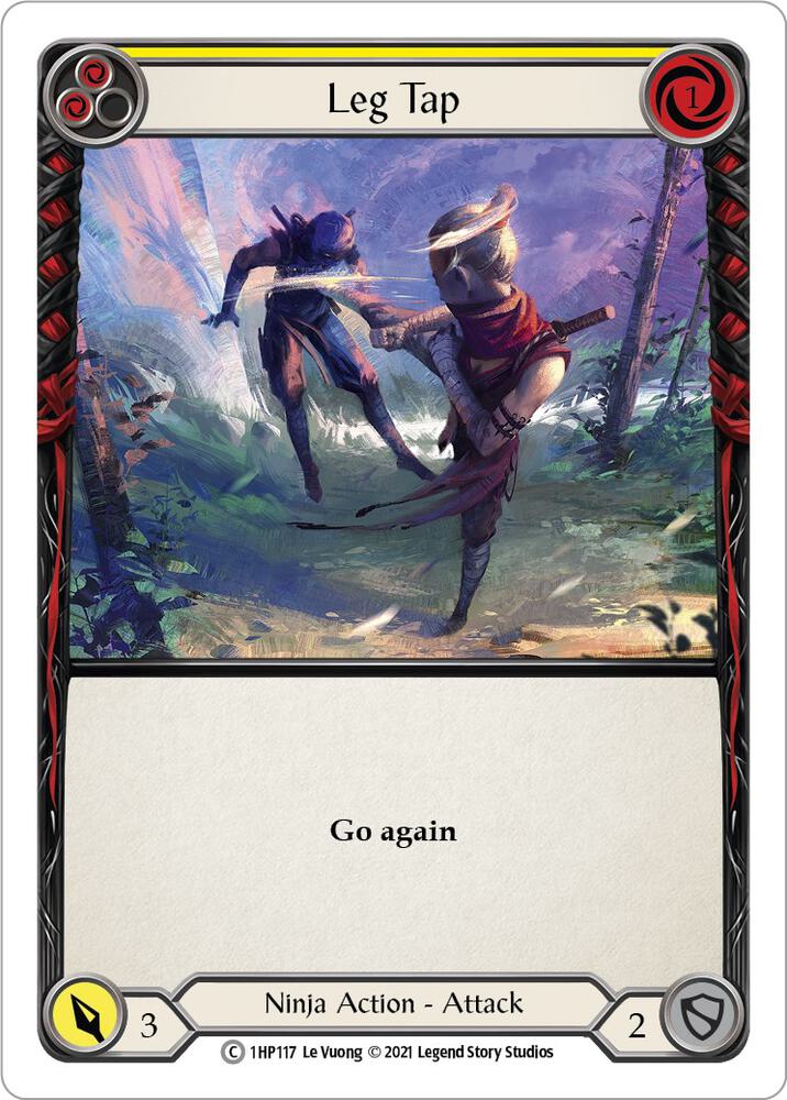 Leg Tap (Yellow) card image