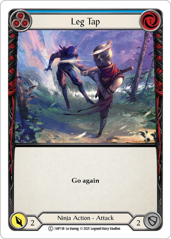 Leg Tap (Blue) card image