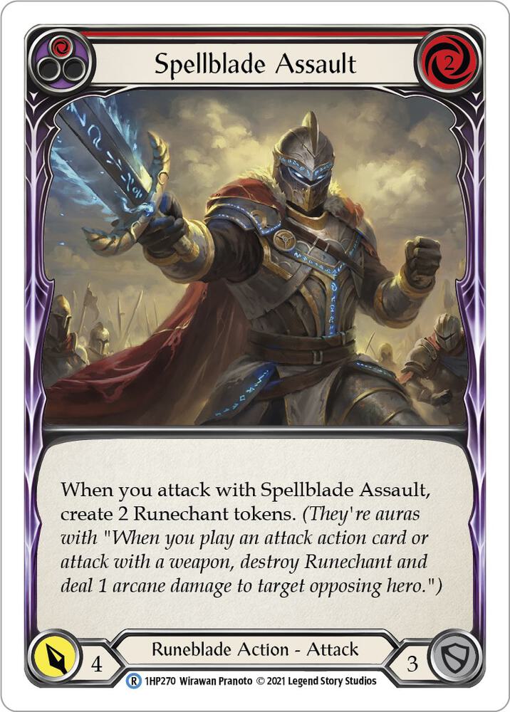 Spellblade Assault (Red) card image