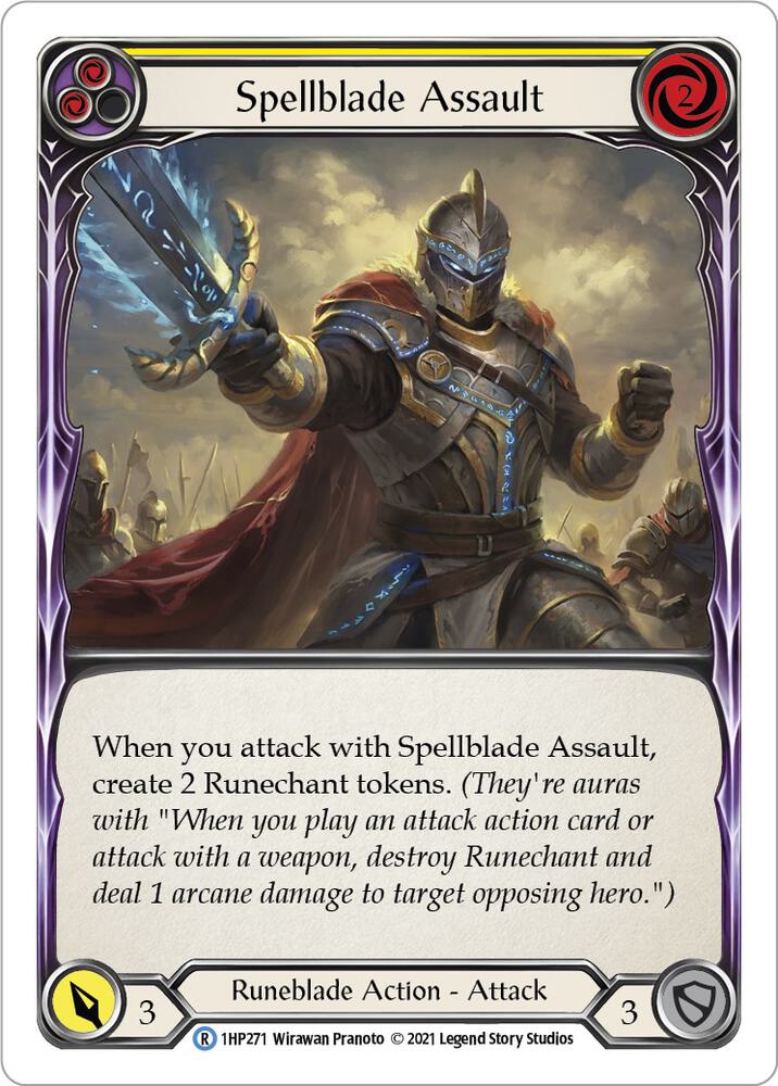 Spellblade Assault (Yellow) card image