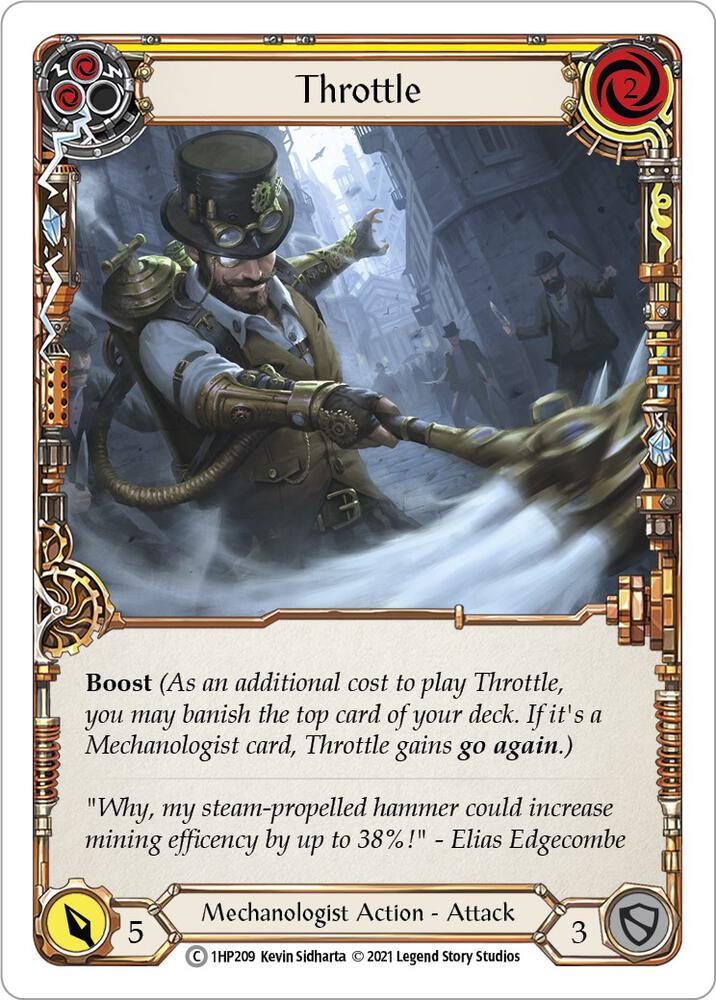 Throttle (Yellow) card image