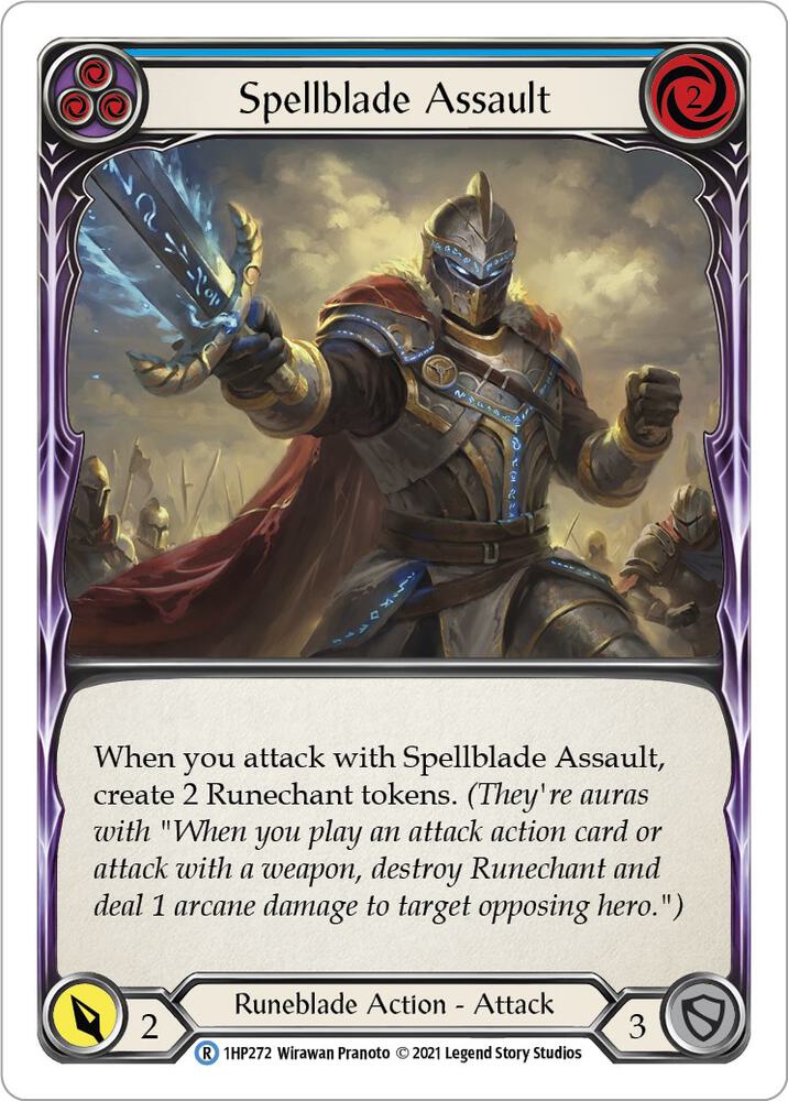Spellblade Assault (Blue) card image