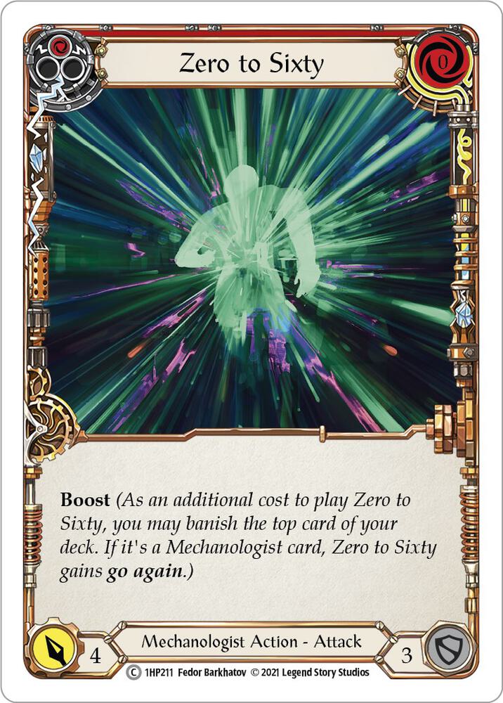 Zero to Sixty (Red) card image