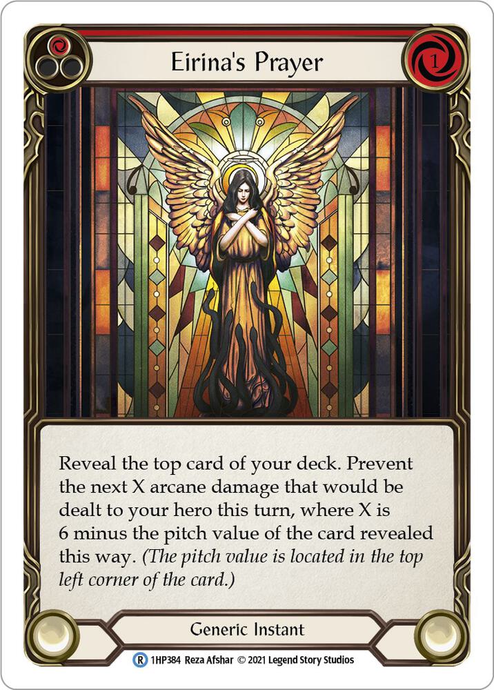 Eirina's Prayer (Red) card image