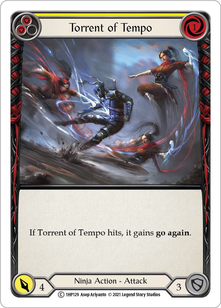 Torrent of Tempo (Yellow) card image