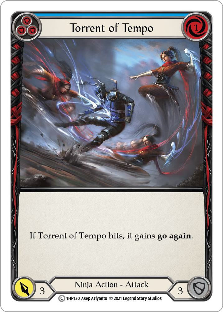 Torrent of Tempo (Blue) card image