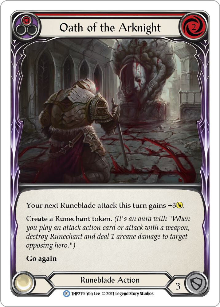 Oath of the Arknight (Red) card image