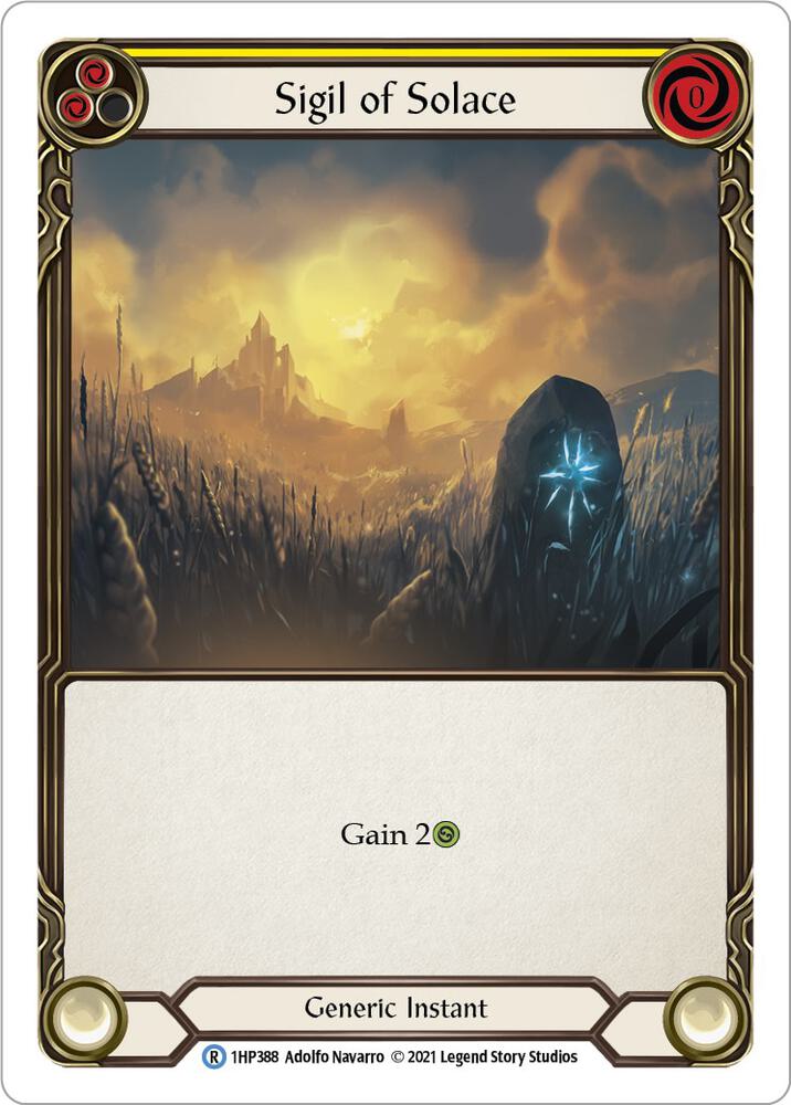 Sigil of Solace (Yellow) card image