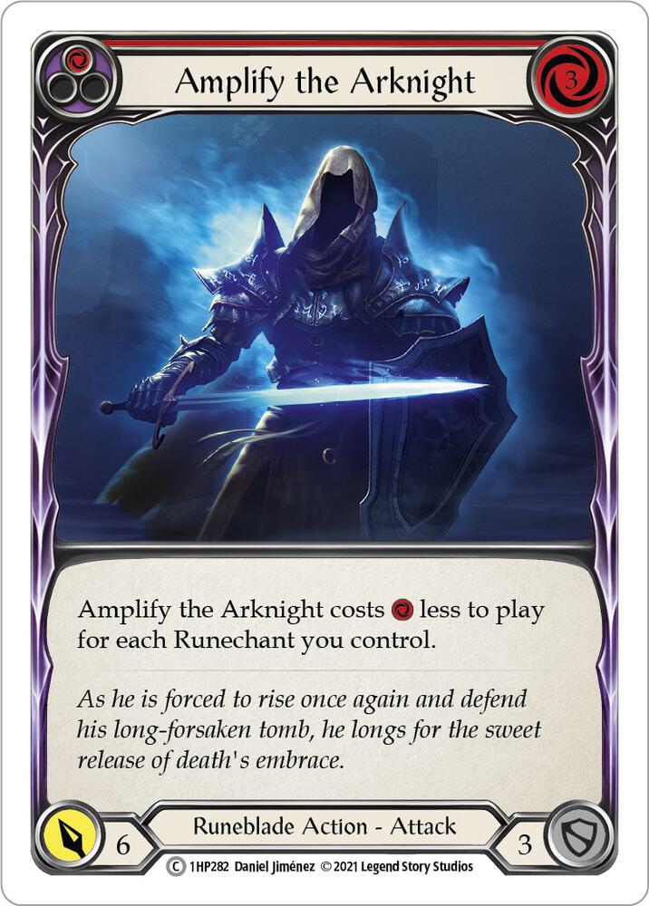 Amplify the Arknight (Red) card image