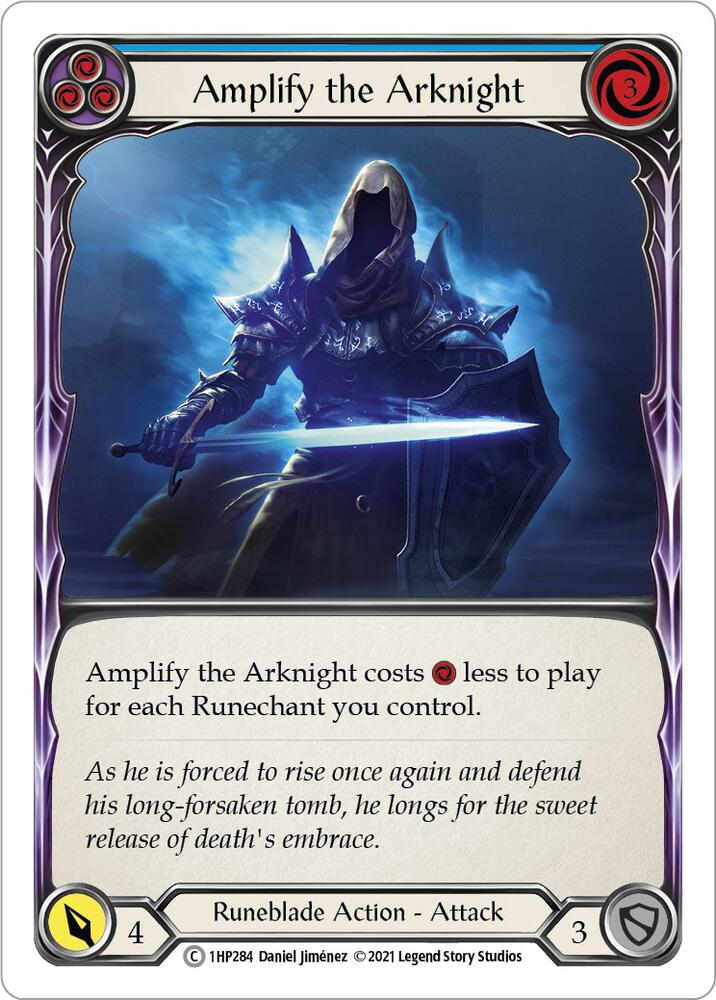 Amplify the Arknight (Blue) card image