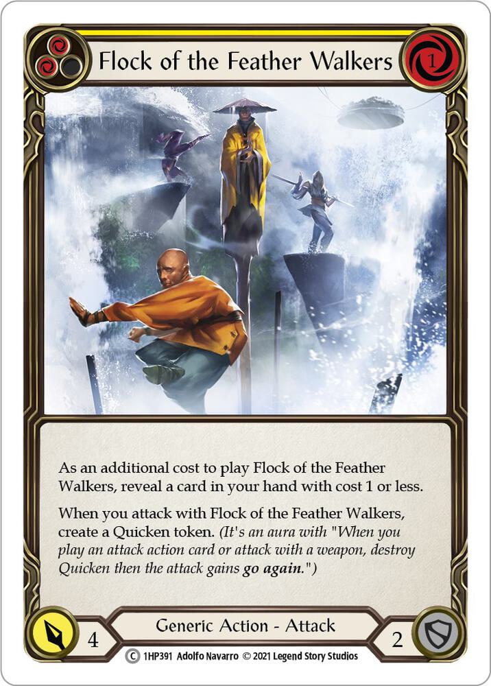 Flock of the Feather Walkers (Yellow) card image