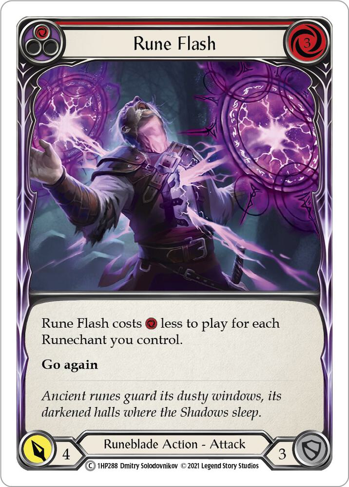 Rune Flash (Red) card image