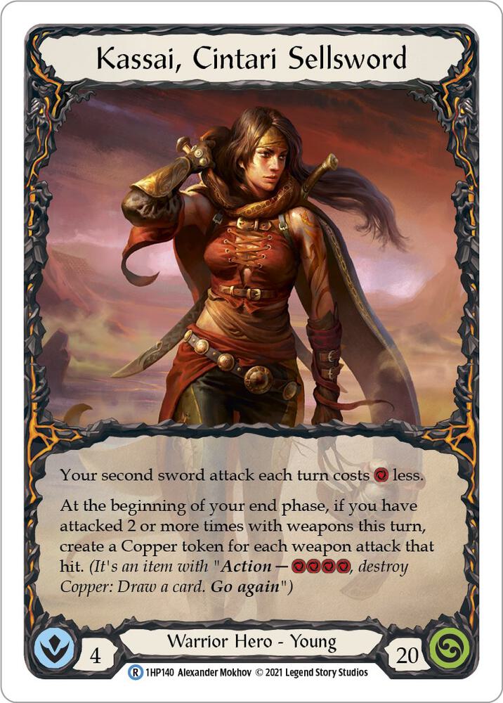 Kassai, Cintari Sellsword card image