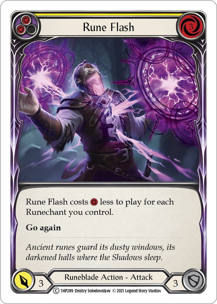 Rune Flash (Yellow) card image