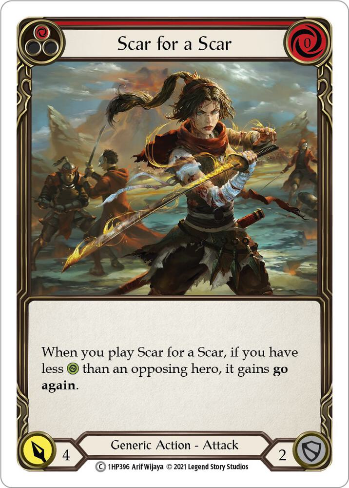 Scar for a Scar (Red) card image