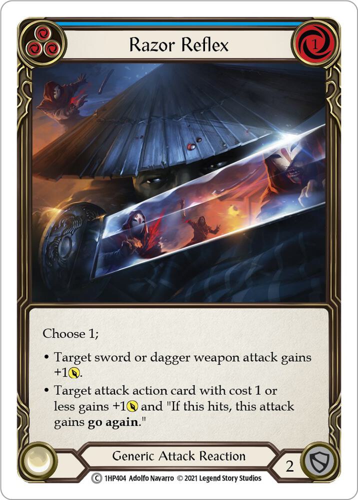 Razor Reflex (Blue) card image