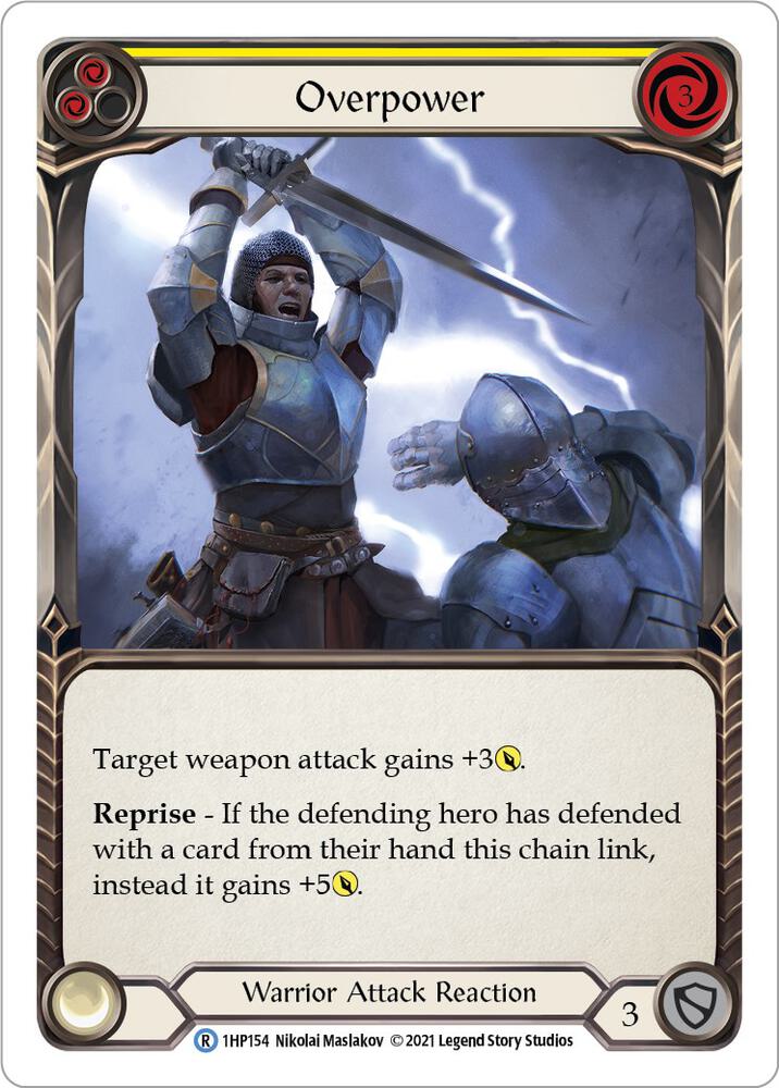Overpower (Yellow) card image
