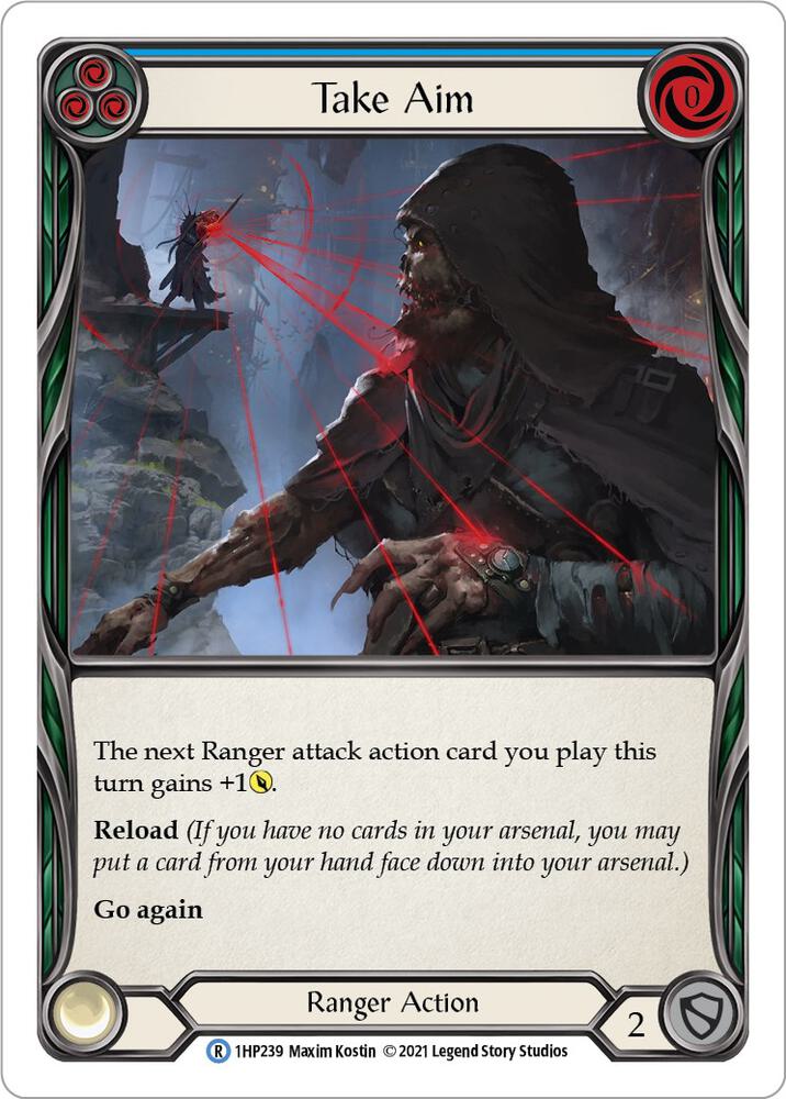 Take Aim (Blue) card image