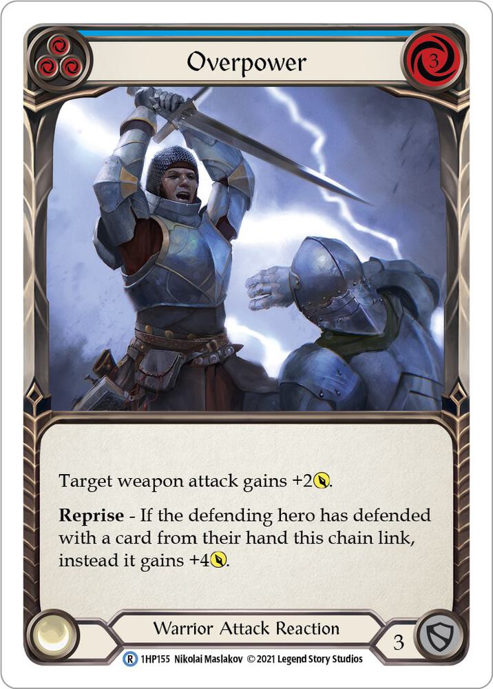 Overpower (Blue) card image