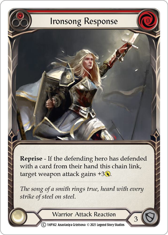 Ironsong Response (Red) card image