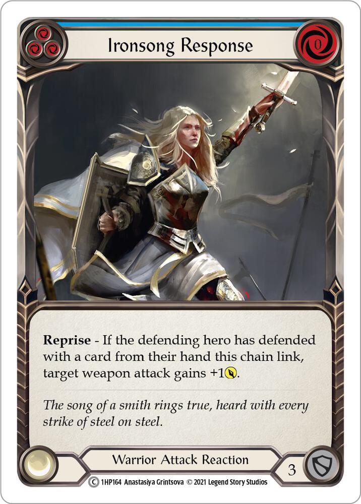 Ironsong Response (Blue) card image