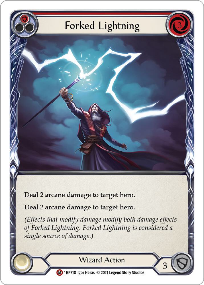 Forked Lightning card image