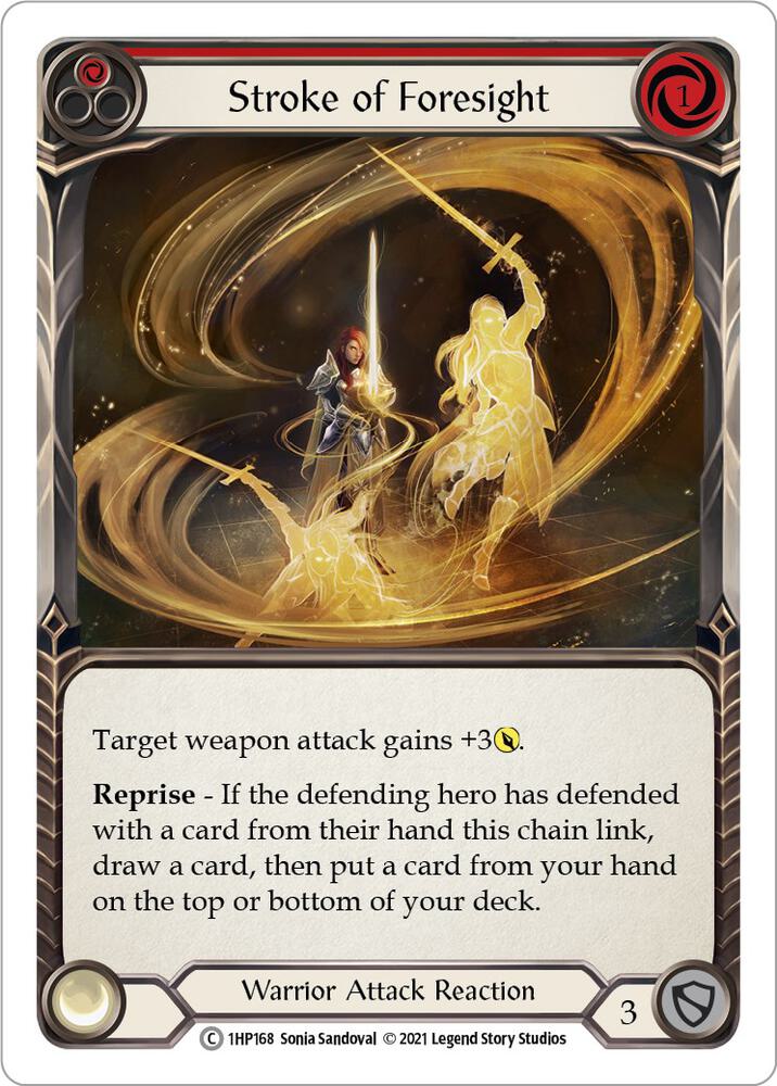 Stroke of Foresight (Red) card image