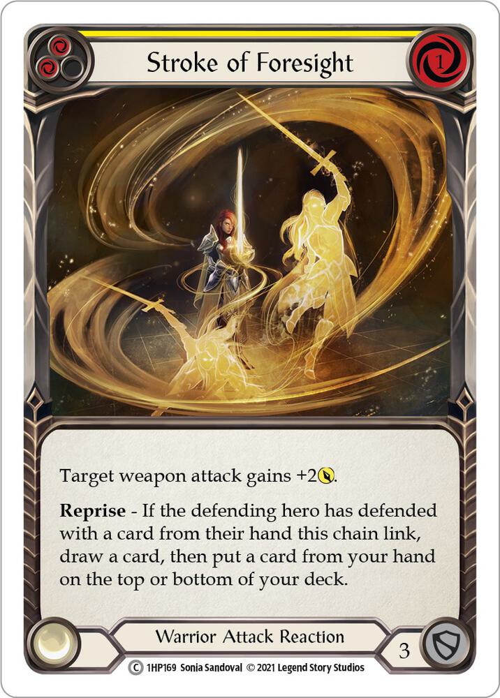 Stroke of Foresight (Yellow) card image