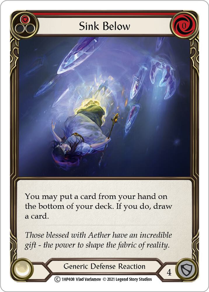 Sink Below (Red) card image