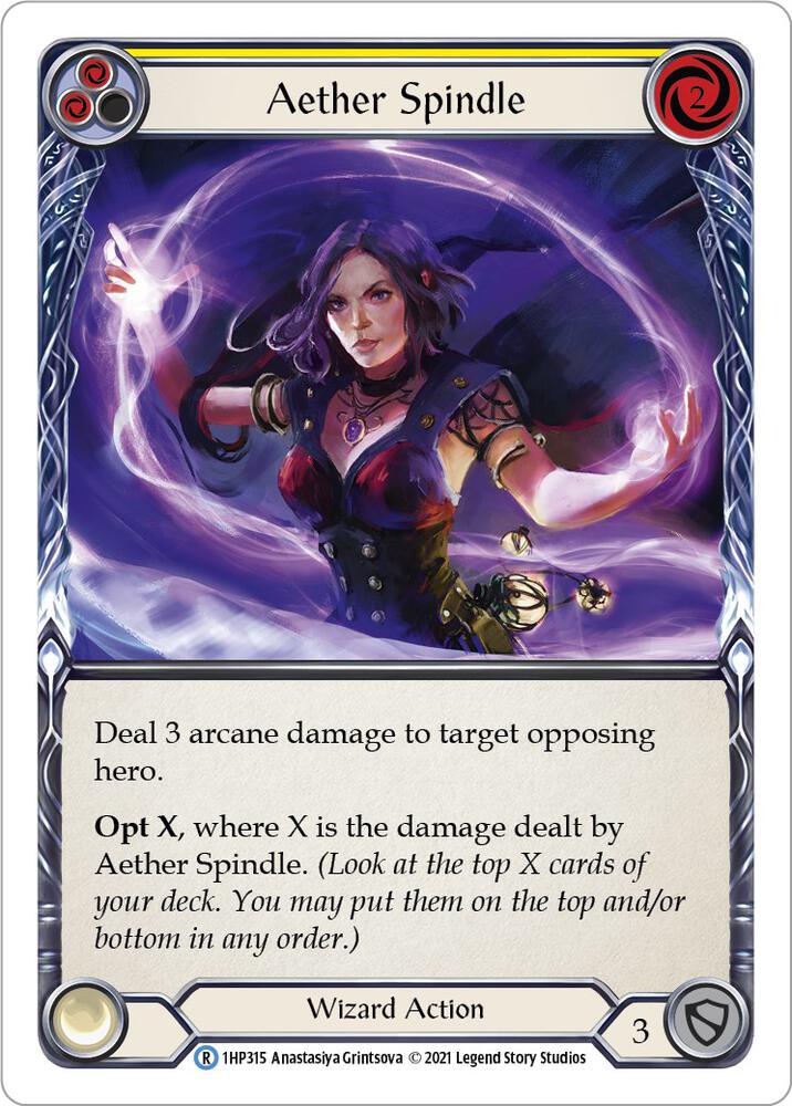 Aether Spindle (Yellow) card image