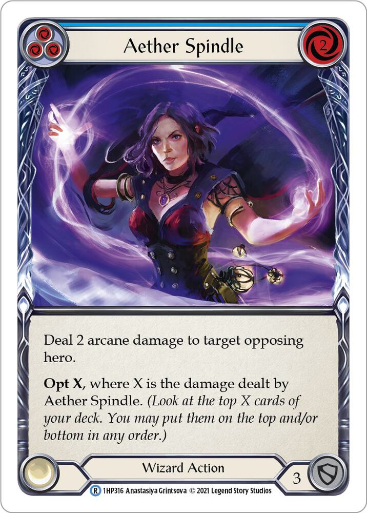 Aether Spindle (Blue) card image