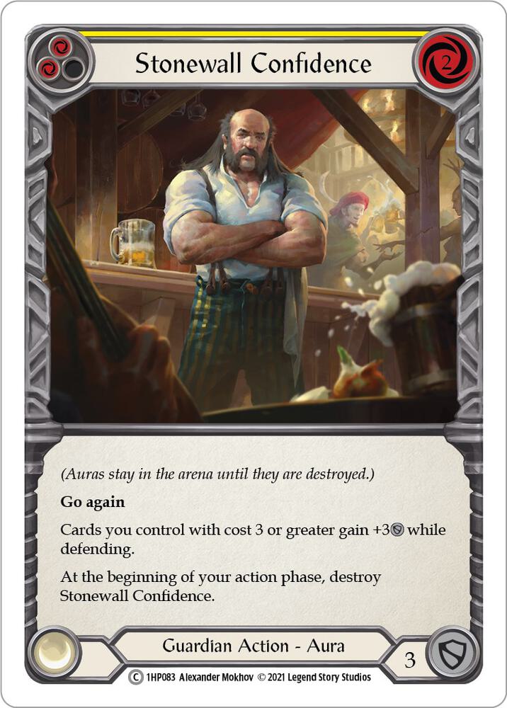 Stonewall Confidence (Yellow) card image
