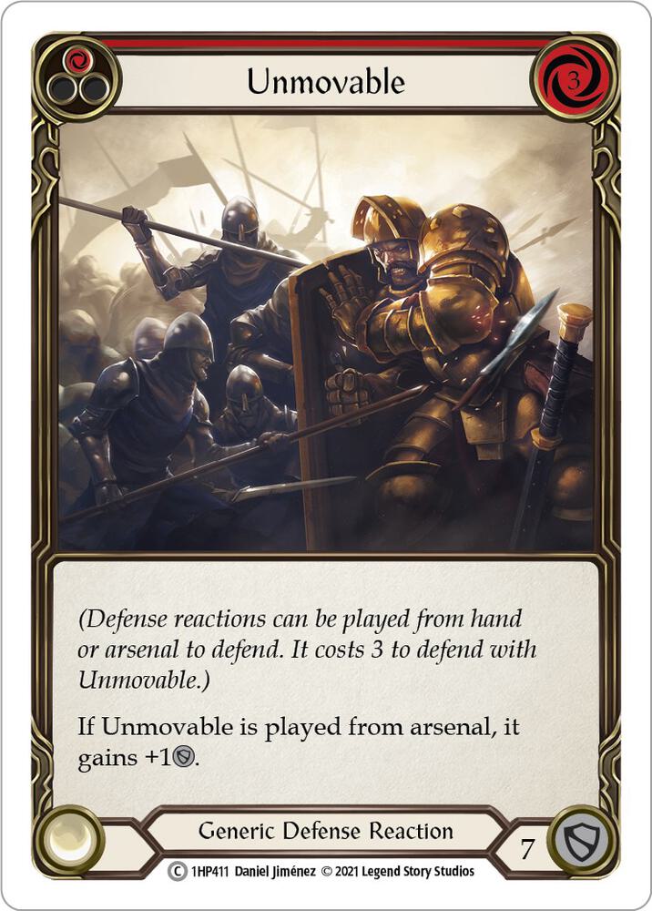 Unmovable (Red) card image