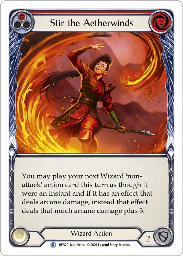Stir the Aetherwinds (Red) card image