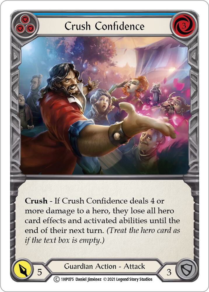 Crush Confidence (Blue) card image