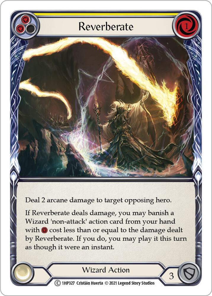 Reverberate (Yellow) card image