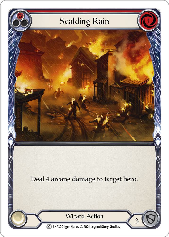 Scalding Rain (Red) card image