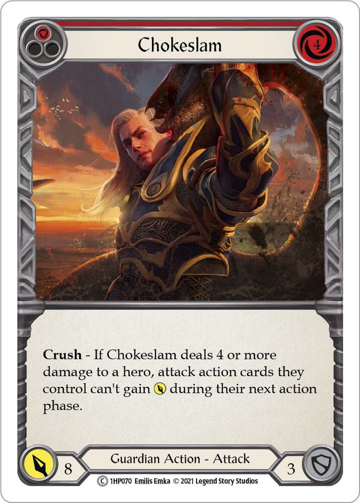 Chokeslam (Red) card image