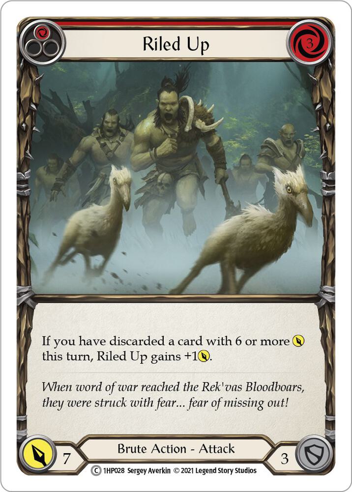 Riled Up (Red) card image